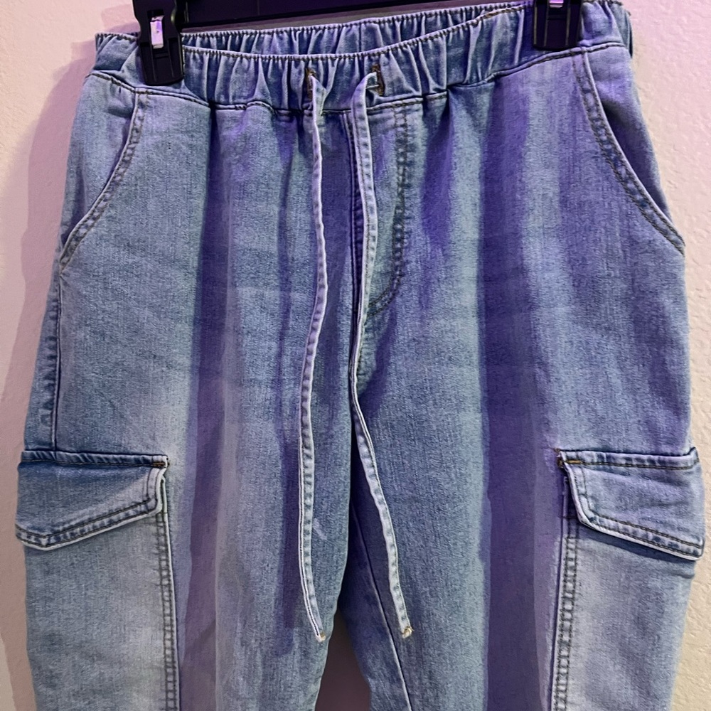 Almost Famous Drawstring Cargo Pants